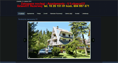 Desktop Screenshot of apartamenty-u-lukasza.pl